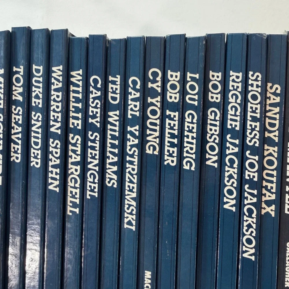Chelsea House Baseball Legends Book Lot 31 Hardcover Biographies Mantle DiMaggio